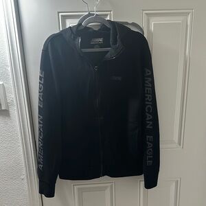 American Eagle Outfitters Black Bomber Jacket